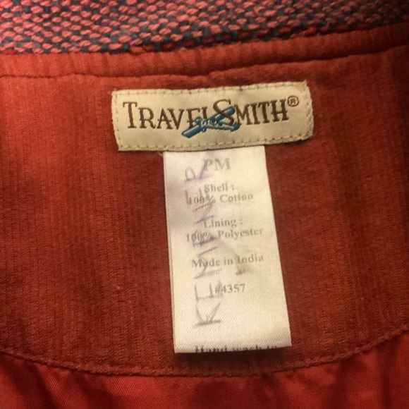 Travel/Smith Patchwork Jacket womens size Petite Medium - Picture 8 of 9